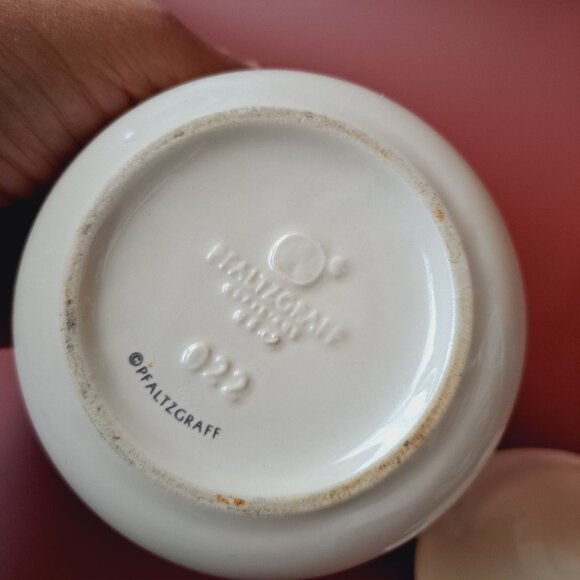 Vintage Pfaltzgraff Stoneware "Trousseau" Sugar Bowl Retired 022 - Picture 3 of 7